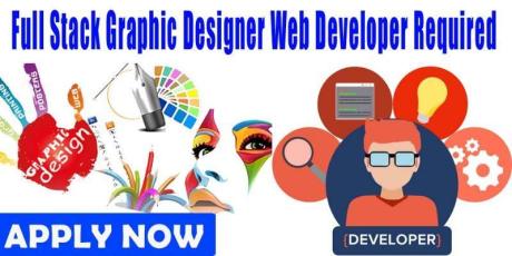 Full Stack Graphic Designer Web Developer Required