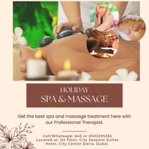 Holiday Spa Massage 06 04 25