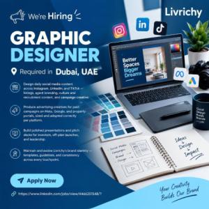 GRAPHIC DESIGNER Required in Dubai