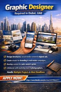 Graphic Designer Required in Dubai