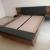 Beautiful king size bed frame with storage for sale