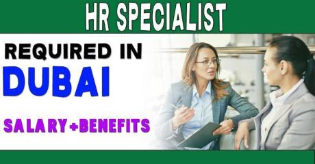 HR Specialist Required in Dubai
