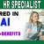 HR Specialist Required in Dubai