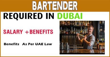 Bartender Required in Dubai