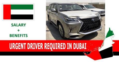 URGENT DRIVER REQUIRED IN DUBAI