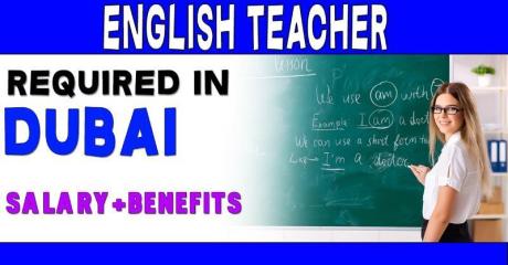 English Teacher Required in Dubai