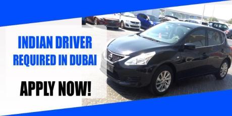 INDIAN DRIVER REQUIRED IN DUBAI