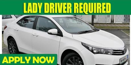 LADY DRIVER REQUIRED