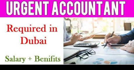 Urgent Accountant Required in Dubai