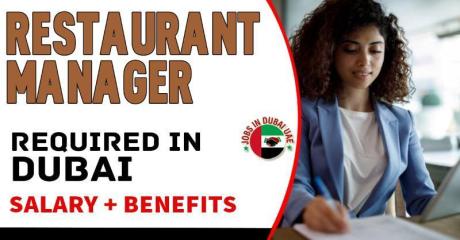 Restaurant Manager Required in Dubai