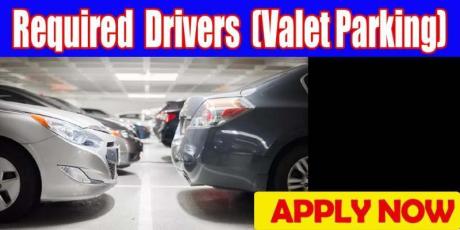 REQUIRED VALET PARKING DRIVER