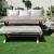 Sofa set aluminium beige outdoor furniture garden furniture