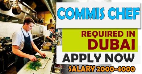 Commis Chef Required in Dubai -