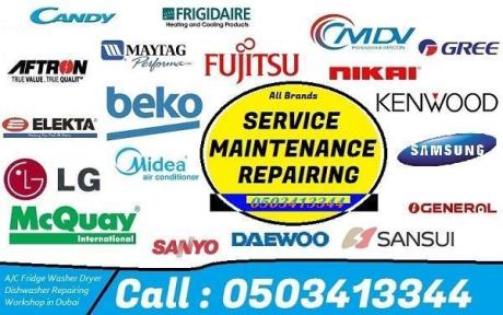 Ac Fridge Washing Machine Repair Service Center in Dubai