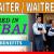 Waiter / Waitress Required in Dubai