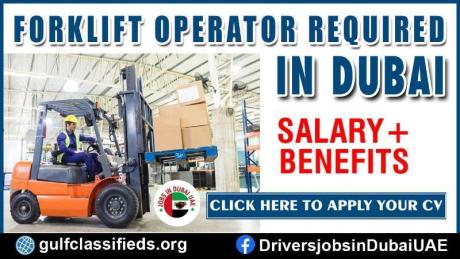 FORKLIFT OPERATOR REQUIRED IN DUBAI