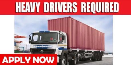 HEAVY DRIVERS REQUIRED