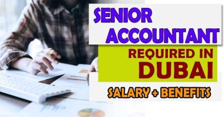 Senior Accountant Required in Dubai
