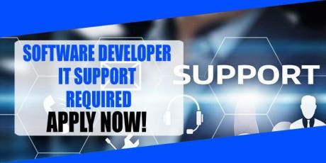 SOFTWARE DEVELOPER IT SUPPORT REQUIRED IN DUBAI