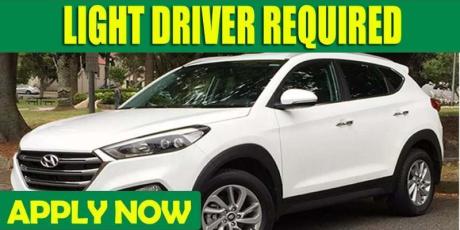 LIGHT DRIVER REQUIRED