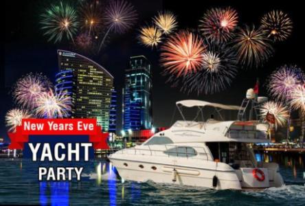 Dubai Marina New Year Yacht Celebration with Book Tours In Dubai