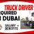 TRUCK DRIVER REQUIRED IN DUBAI