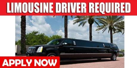 LIMOUSINE DRIVER REQUIRED