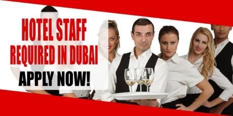 HOTEL STAFF REQUIRED IN DUBAI