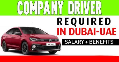 Company Driver Required in Dubai