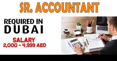 Sr. Accountant Required in Dubai