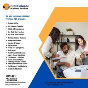 THE LEADING BUSINESS SERVICES IN THE UAE