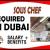 Sous Chef Required in Dubai