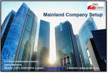 Get ready to set your Firm in Dubai. Call PRO Desk @ 971563916954!