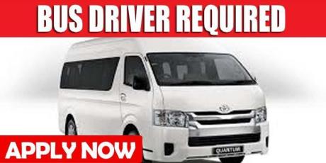 BUS DRIVER REQUIRED