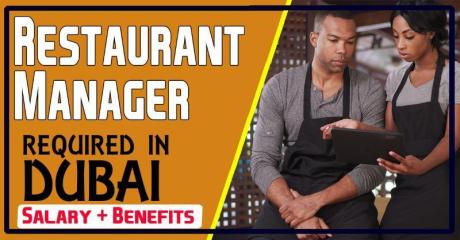 Restaurant Manager Required in Dubai
