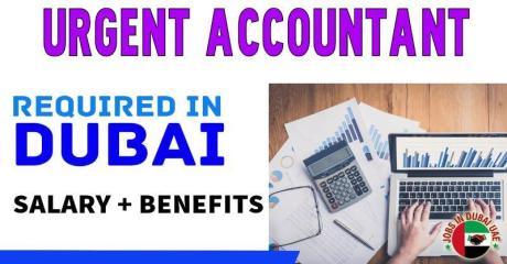Urgent Accountant Required in Dubai