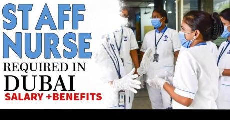 Staff Nurse Required in Dubai