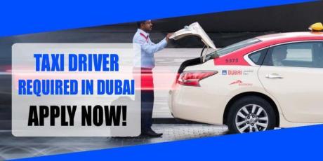 TAXI DRIVER REQUIRED IN DUBAI