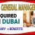 General Manager Required in Dubai