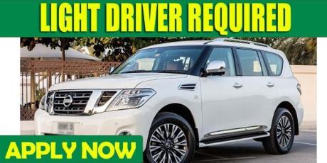 LIGHT DRIVER REQUIRED (DUBAI)
