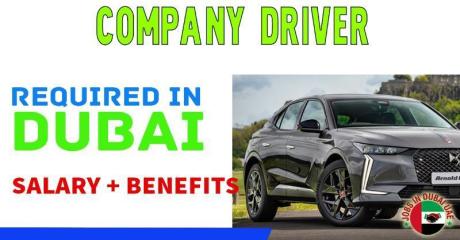 Company Driver Required in Dubai