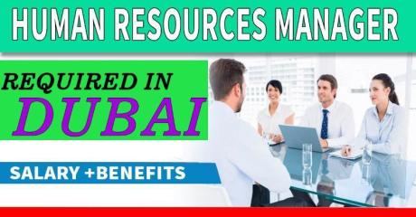 Human Resources Manager Required in Dubai