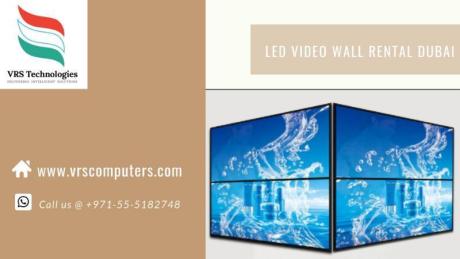 Seamless LED Video Walls for Rent in Dubai UAE