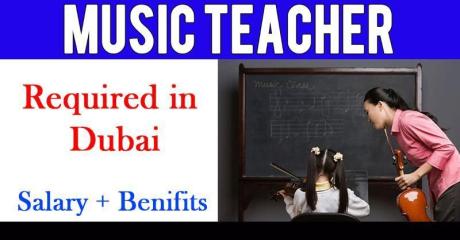 Music Teacher Required in Dubai
