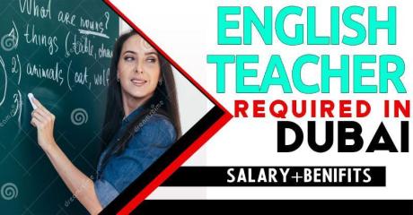 English Teacher Required in Dubai
