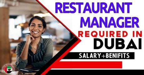 Restaurant Manager Required in Dubai