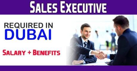 Sales Executive Required in Dubai