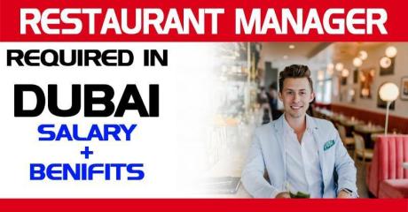 Restaurant Manager Required in Dubai