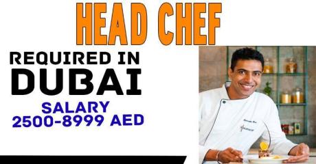 Head Chef Required in Dubai
