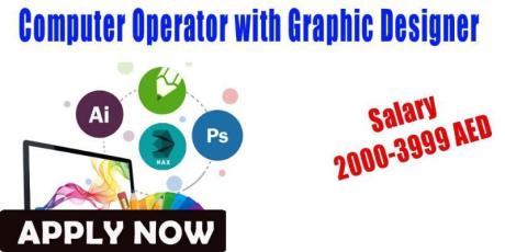 Computer Operator with Graphic Designing